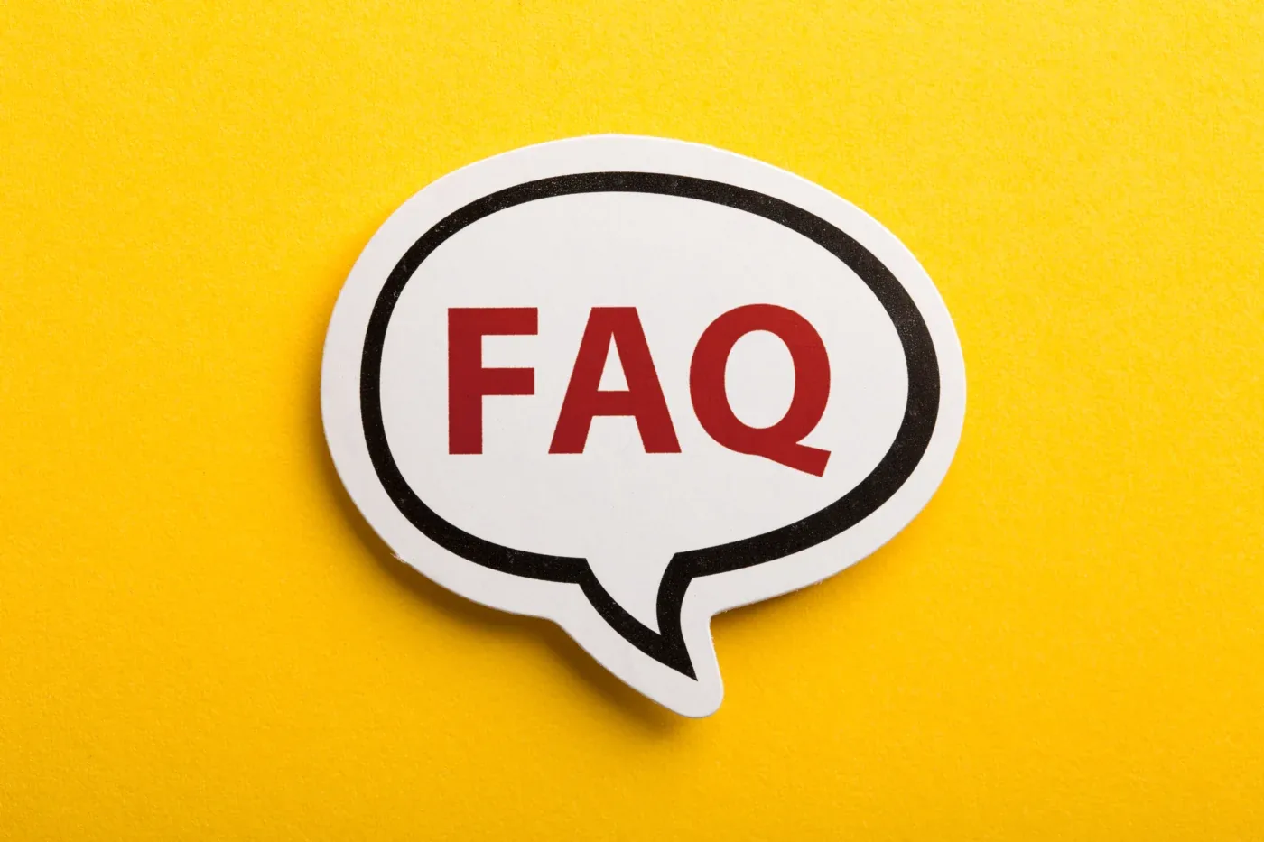 A quote box with letters that spell “FAQ” in Arizona and Las Vegas Valley region | Southwest Blinds and Shutters