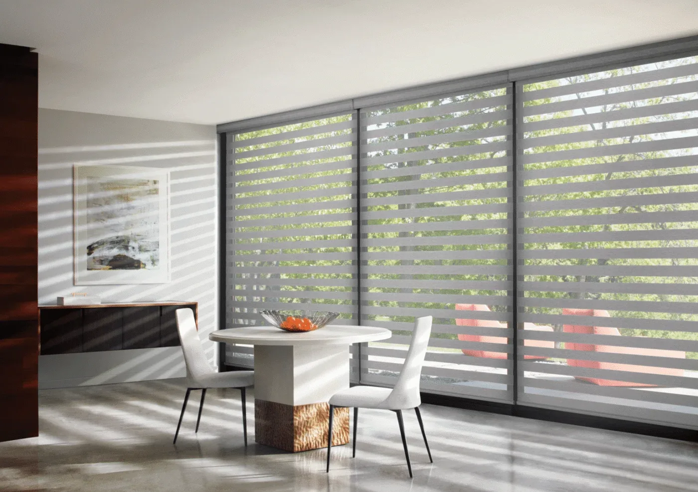 Dual zebra shades in Arizona and Las Vegas Valley region | Southwest Blinds and Shutters
