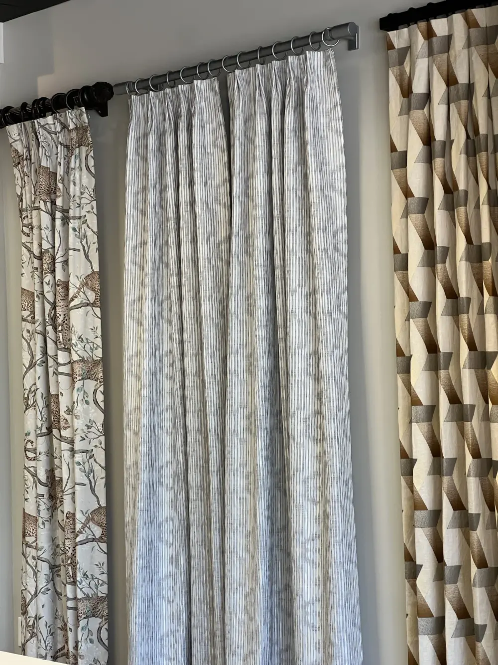The curtain section at the Scottsdale, AZ showroom