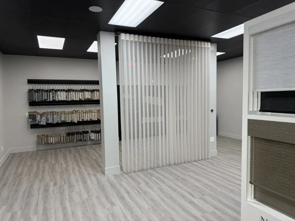 The interior of the Summerlin window treatment showroom