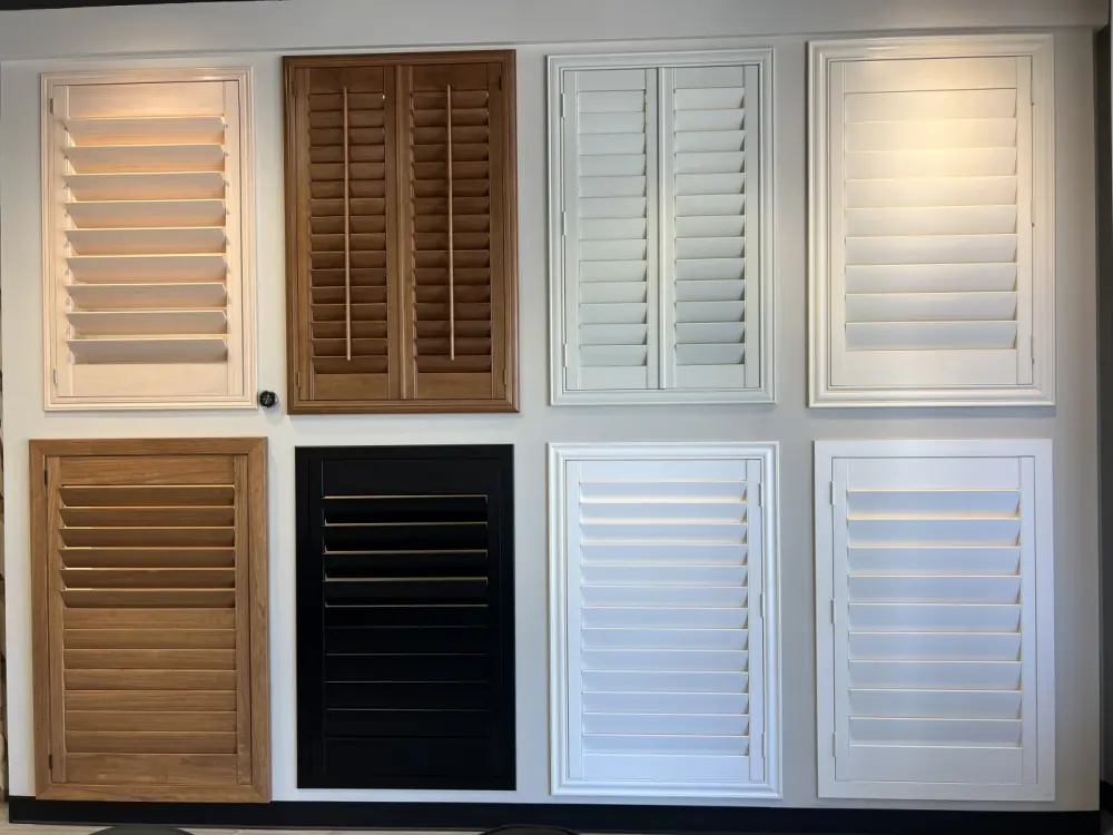 The shutter section of the Scottsdale showroom