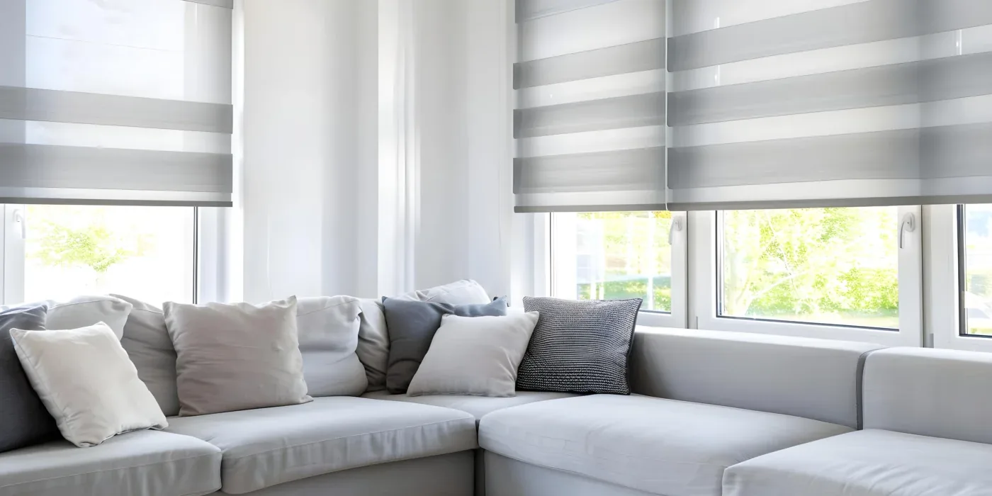 Stylish dual roller shades installed in Arizona