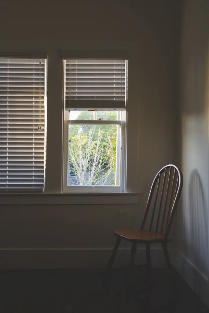 A set of blinds showcases incredible light-blocking qualities, protecting a home for the hot sun.