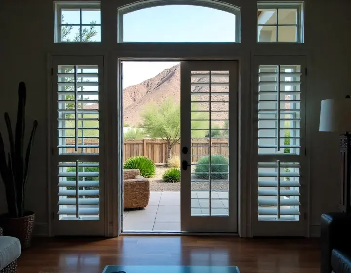 Classic shutters are functional and make a big impact