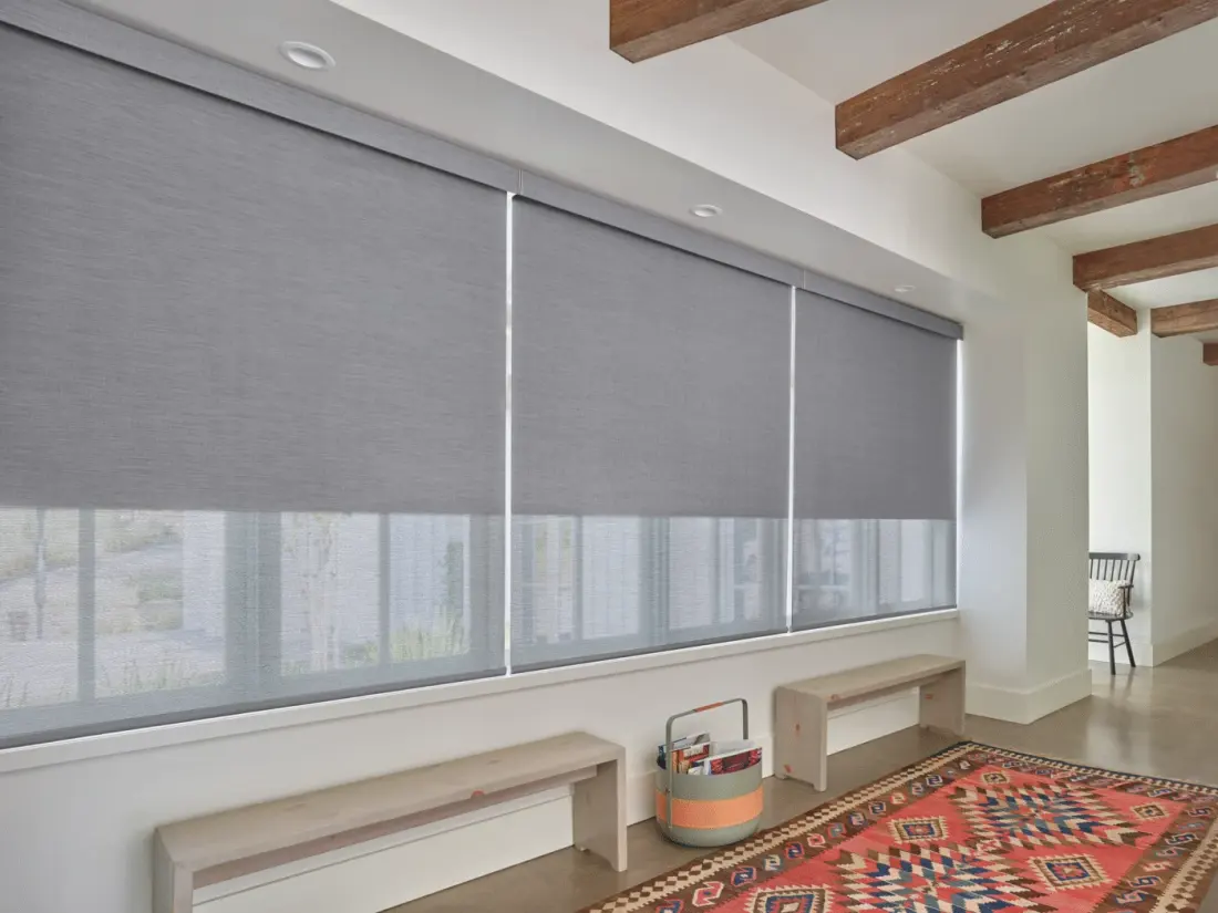 Custom Fit Roller Window Shades Scottsdale Southwest Blinds And Shutters