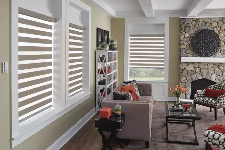 Best designer window motorized family room in Tempe, AZ | Southwest Blinds