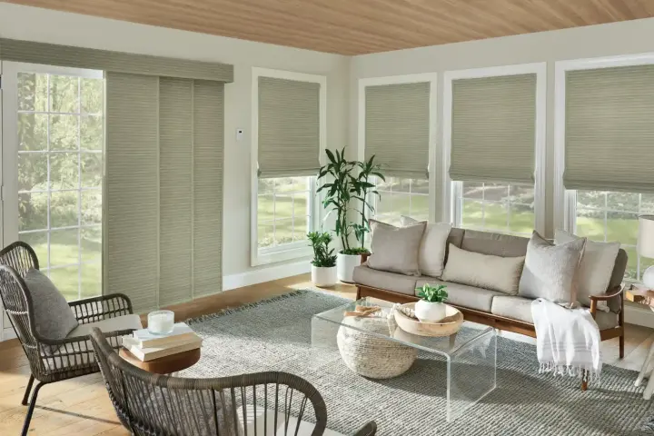 Woven window shades in Las Vegas | Southwest Blinds and Shutters