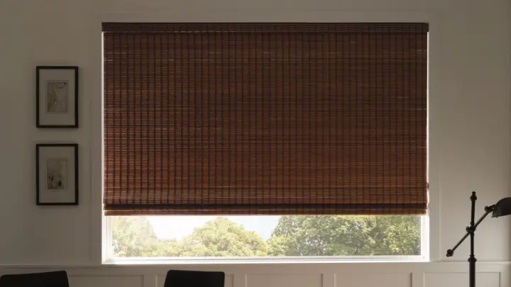 Custom window shades installed in a modern Scottsdale, AZ home by Southwest Blinds & Shutters